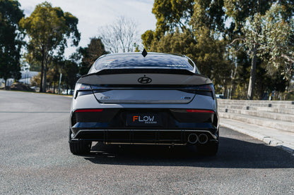 Flow Designs Hyundai CN7 V2 i30 N-Line Sedan FL 2025 Flow-Lock Rear Diffuser