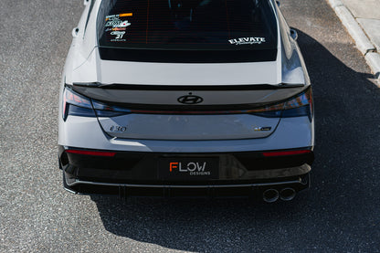 Flow Designs Hyundai CN7 V2 i30 N-Line Sedan FL 2025 Flow-Lock Rear Diffuser