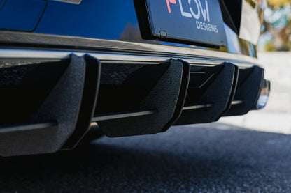 Flow Designs Hyundai CN7 V2 i30 N-Line Sedan FL 2025 Flow-Lock Rear Diffuser