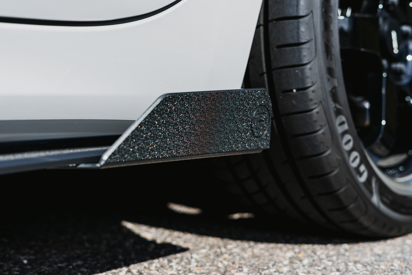 Flow Designs Hyundai CN7 V2 i30 N-Line Sedan FL 2025 Side Skirt Splitter Winglets (Pair)