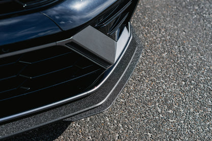 Flow Designs Hyundai CN7 V2 i30 N-Line Sedan FL 2025 Front Lip Splitter Extensions (Pair)
