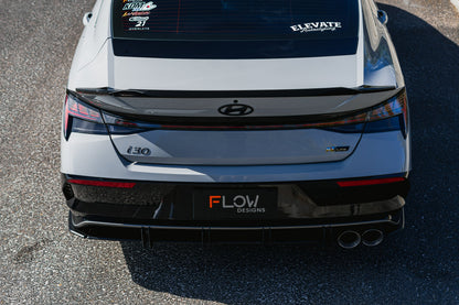 Flow Designs Hyundai CN7 V2 i30 N-Line Sedan FL 2025 Rear Spats (Pair)