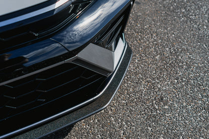 Flow Designs Hyundai CN7 V2 i30 N-Line Sedan FL 2025 Front Lip Splitter & Mounting Brackets (Pair)