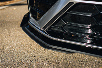 Flow Designs Hyundai CN7 V2 i30 N-Line Sedan FL 2025 Front Lip Splitter & Mounting Brackets (Pair)