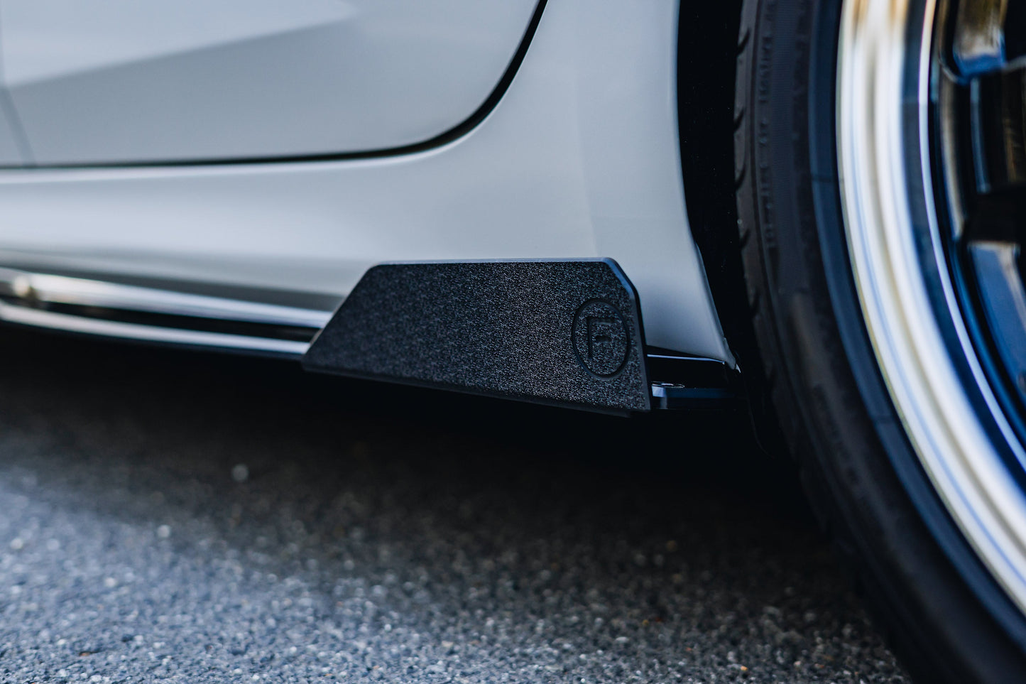 Flow Designs Hyundai CN7 V2 i30 N-Line Sedan FL 2025 Side Skirt Splitter Winglets (Pair)
