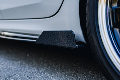 Flow Designs Hyundai CN7 V2 i30 N-Line Sedan FL 2025 Side Skirt Splitter Winglets (Pair)
