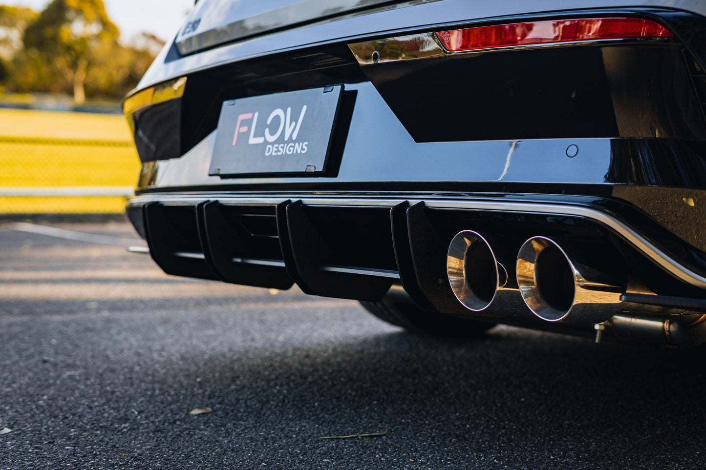 Flow Designs Hyundai CN7 V2 i30 N-Line Sedan FL 2025 Flow-Lock Rear Diffuser