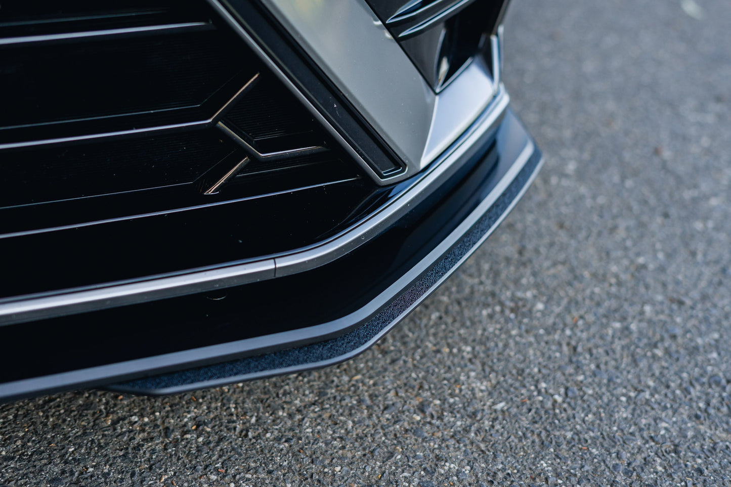Flow Designs Hyundai CN7 V2 i30 N-Line Sedan FL 2025 Front Lip Splitter & Mounting Brackets (Pair)