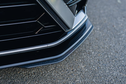 Flow Designs Hyundai CN7 V2 i30 N-Line Sedan FL 2025 Front Lip Splitter & Mounting Brackets (Pair)