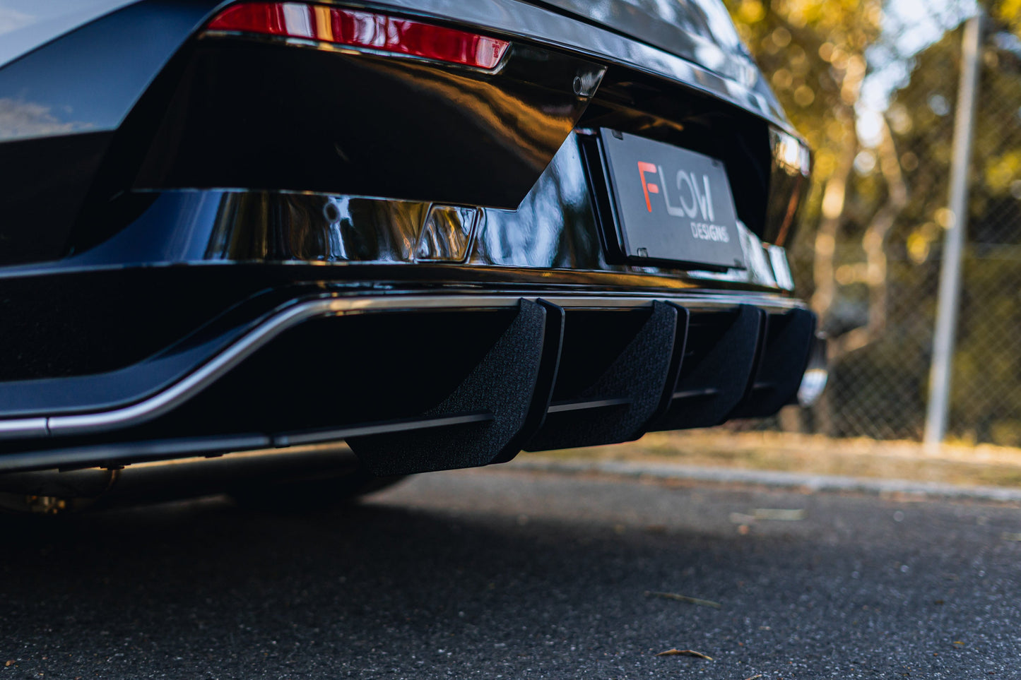 Flow Designs Hyundai CN7 V2 i30 N-Line Sedan FL 2025 Flow-Lock Rear Diffuser