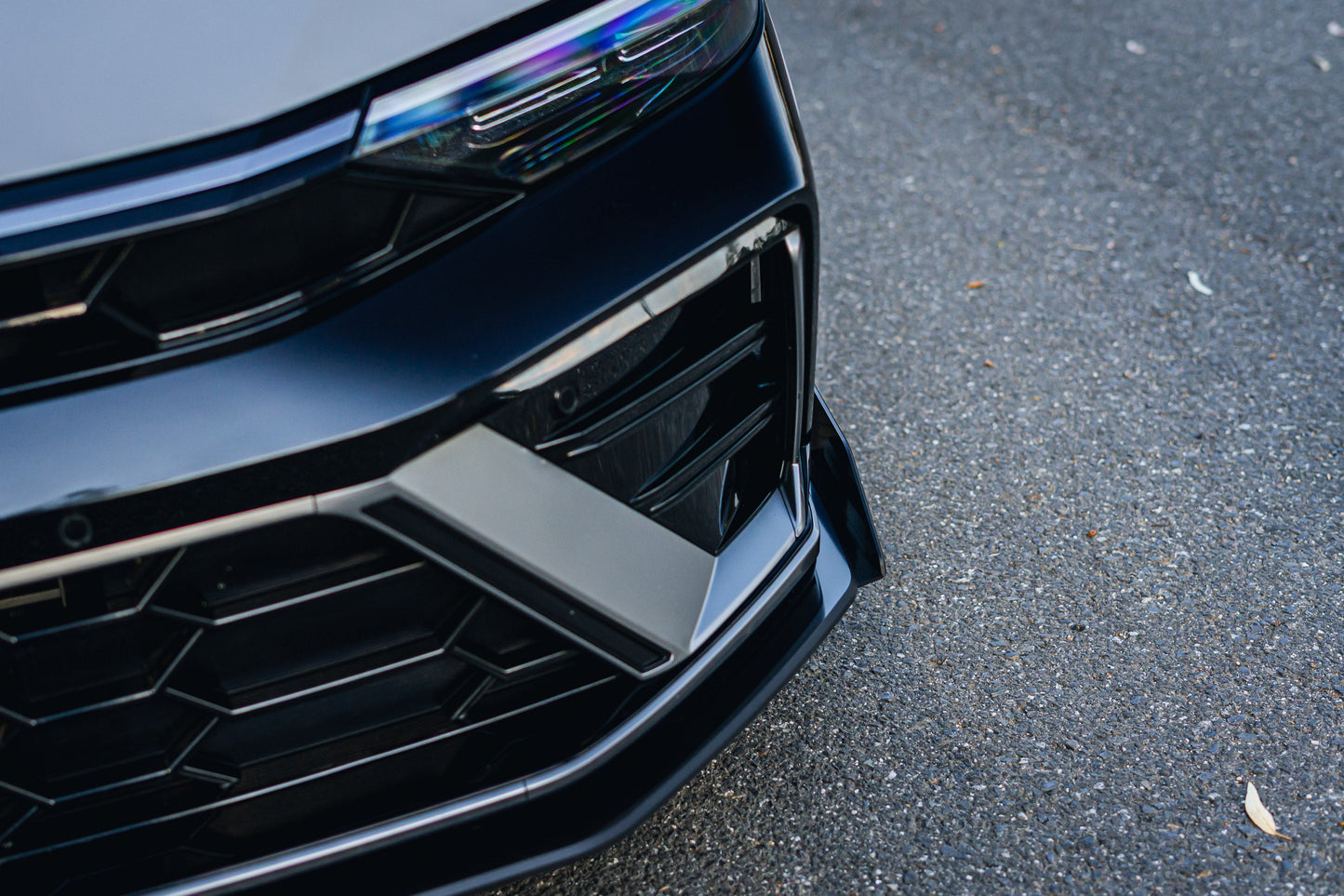 Flow Designs Hyundai CN7 V2 i30 N-Line Sedan FL 2025 Front Lip Splitter Winglets (Pair)