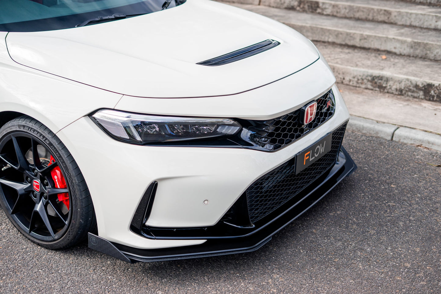Flow Designs FL5 Civic Type R Front Lip Splitter