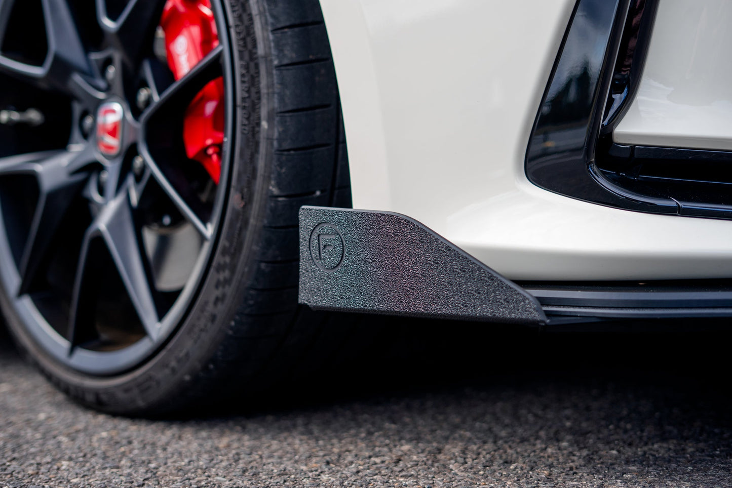 Flow Designs FL5 Civic Type R Front Lip Splitter Winglets (Pair)