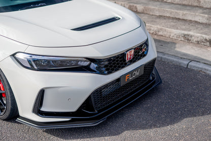 Flow Designs FL5 Civic Type R Front Lip Splitter Extensions (Pair)