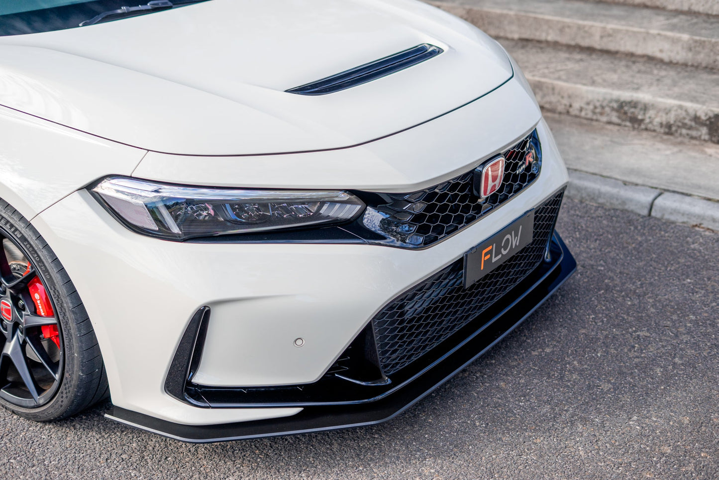 Flow Designs FL5 Civic Type R Front Lip Splitter