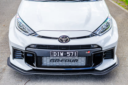 Flow Designs Toyota Yaris GR Gen2 2025 Chassis Mounted Front Lip Splitter & Bumper Reinforcement Plate