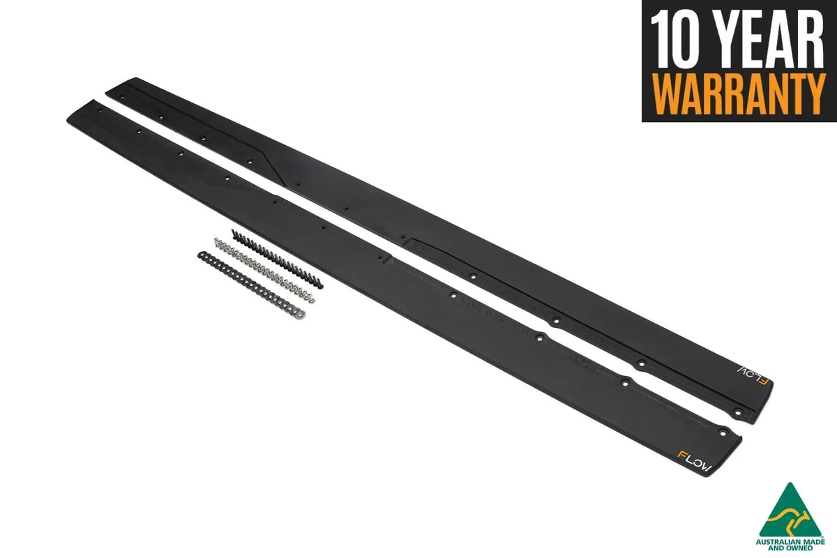 Flow Designs VF Commodore S1 Wagon Side Skirt Splitters (Pair)
