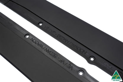 Flow Designs VE Commodore S2 Sedan Side Skirt Splitters (Pair)