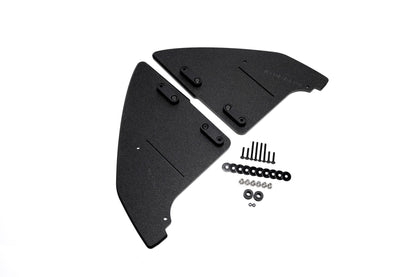 Flow Designs ZD8 BRZ Rear Spats (TEXTURED; Pair)