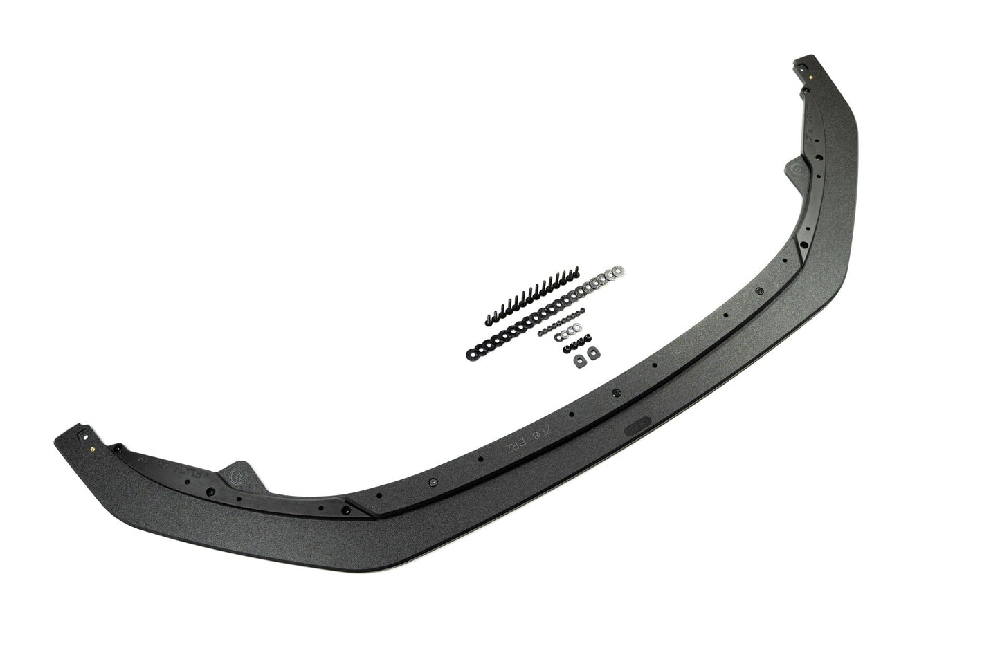 Flow Designs ZD8 BRZ Front Lip Splitter (TEXTURED)
