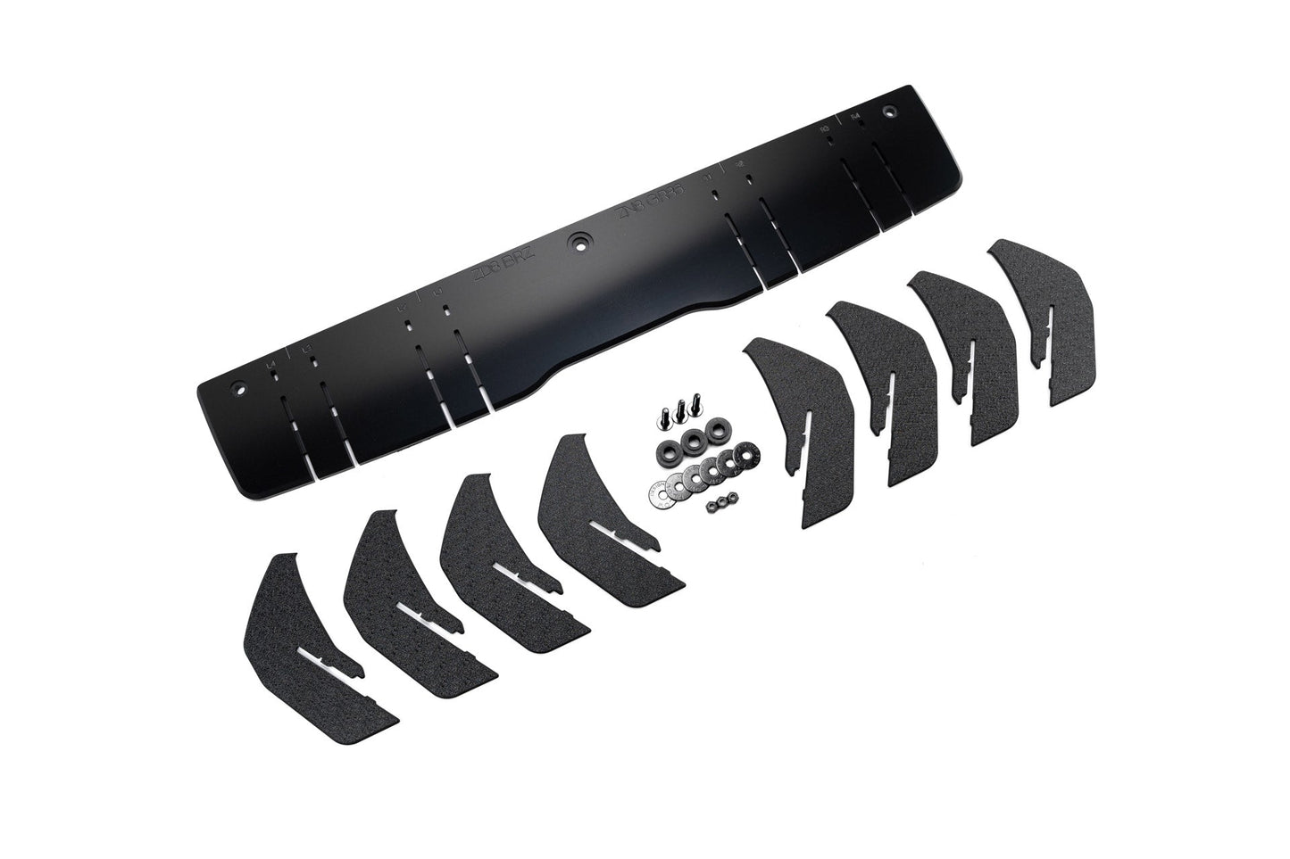 Flow Designs ZD8 BRZ Flow-Lock Rear Diffuser (TEXTURED)