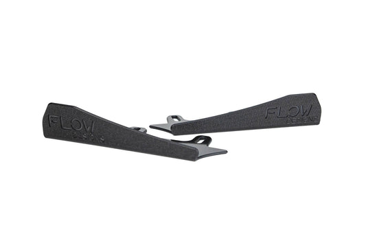 Flow Designs S3 8V Sedan Pre-Facelift Side Skirt Splitter Winglets (Pair)