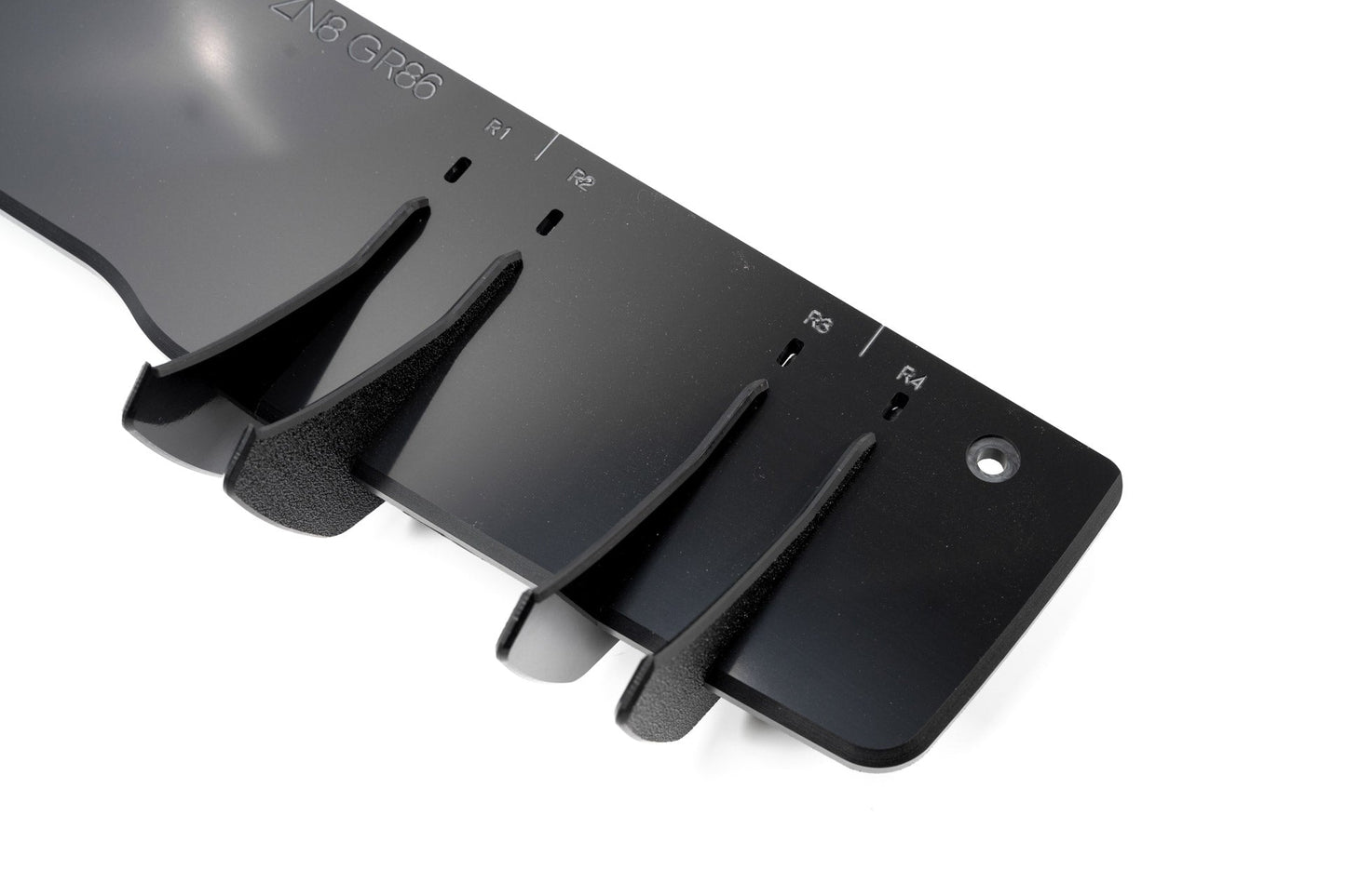 Flow Designs ZD8 BRZ Flow-Lock Rear Diffuser (TEXTURED)