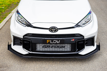 Flow Designs Toyota Yaris GR Gen2 2025 Chassis Mounted Front Lip Splitter & Bumper Reinforcement Plate