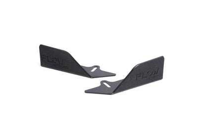 Flow Designs FK8 Civic Type R Front Lip Splitter Winglets (Pair)