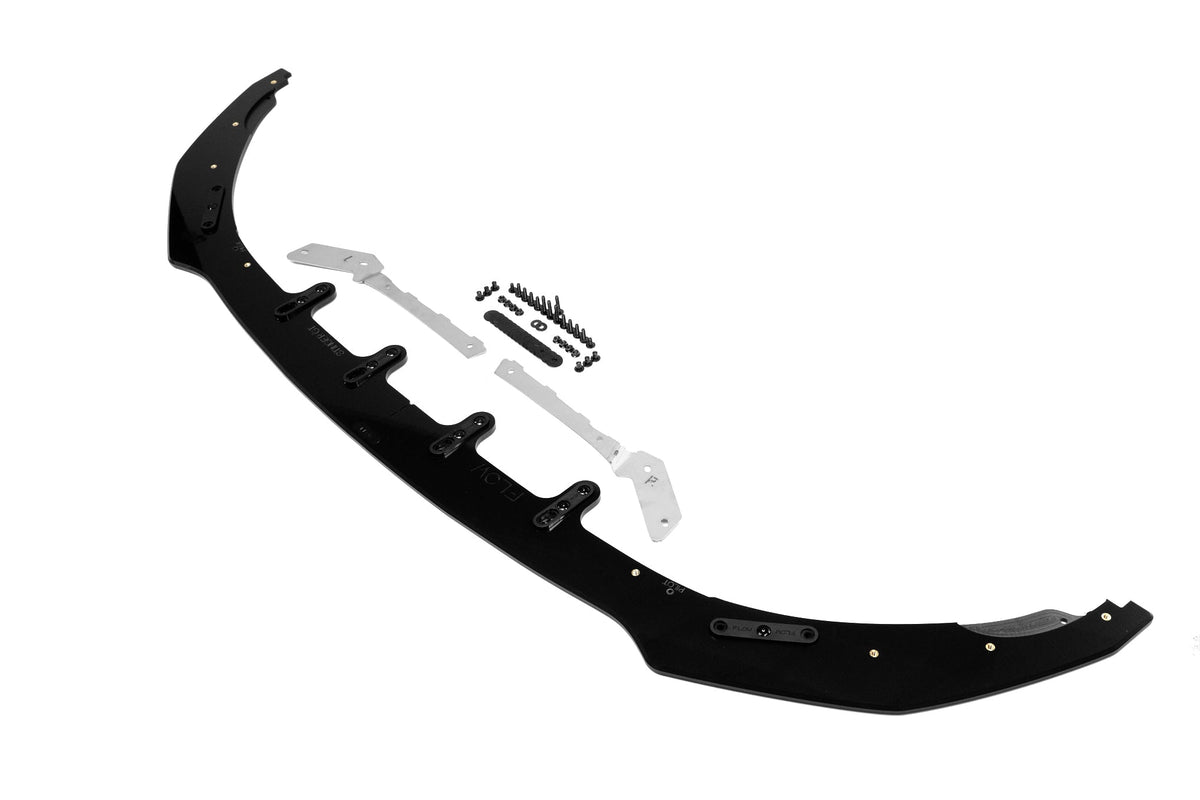 Flow Designs Stinger CK GT Front Lip Splitter & Bumper Reinforcement Brackets