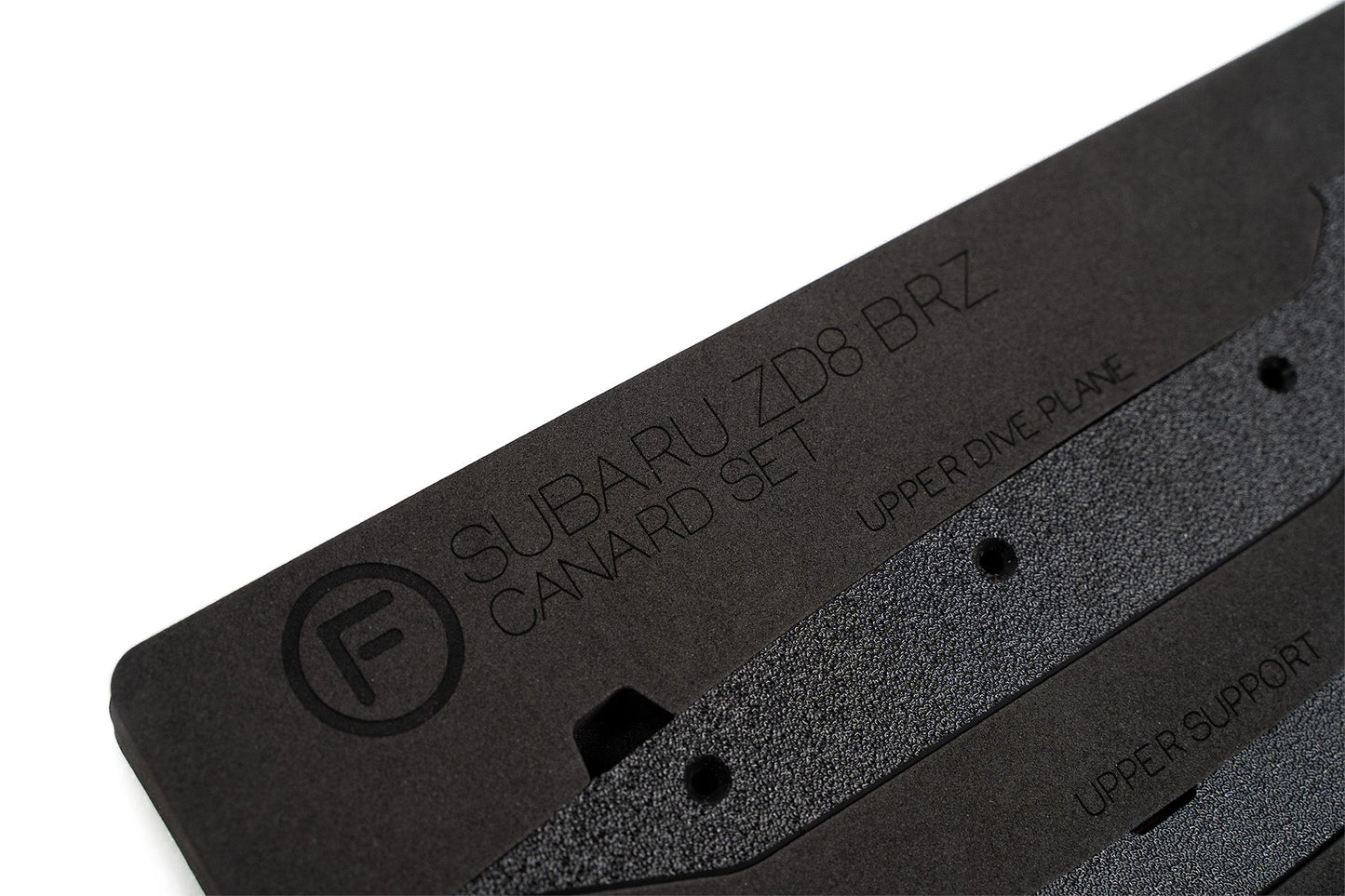 Flow Designs ZD8 BRZ Front Bumper Canards
