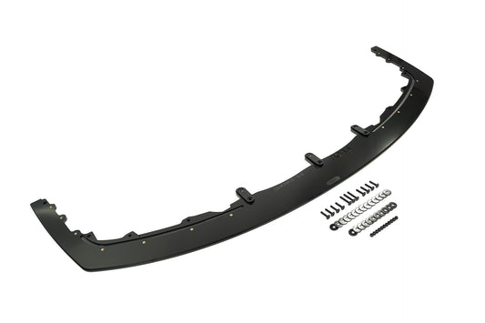 Flow Designs EX-DISPLAY - S15 / 200SX Front Lip Splitter (For Standard Front Bar) - TEXTURED MATTE BLACK