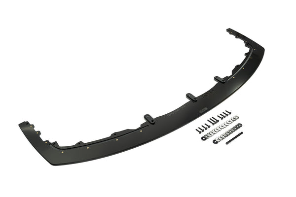 Flow Designs EX-DISPLAY - S15 / 200SX Front Lip Splitter (For Standard Front Bar) - TEXTURED MATTE BLACK
