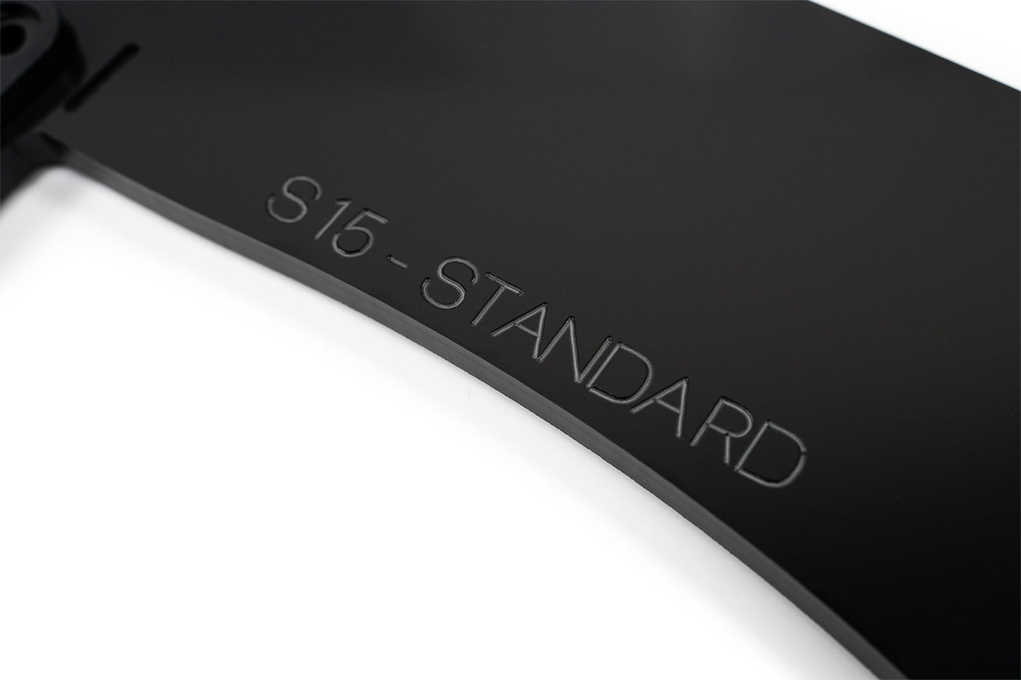 Flow Designs DEMO STOCK - S15 / 200SX Front Lip Splitter (For Standard Front Bar) - GLOSS BLACK