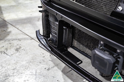 Flow Designs MK7 Golf R Wagon Chassis Mounted Front Lip Splitter V3