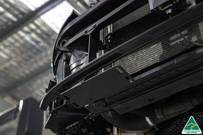 Flow Designs EX-DISPLAY -DISCONTINUED SANDED MATTE FINISH - MK7 Golf R (EU/AU) Chassis Mounted Front Lip Splitter V3