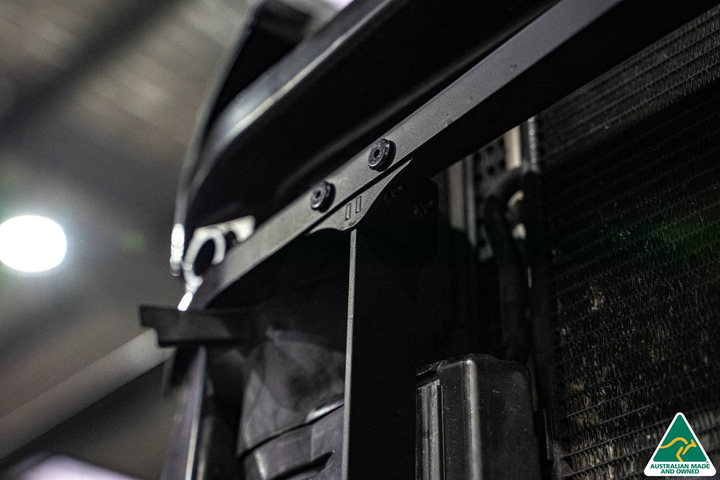 Flow Designs EX-DISPLAY -DISCONTINUED SANDED MATTE FINISH - MK7 Golf R (EU/AU) Chassis Mounted Front Lip Splitter V3