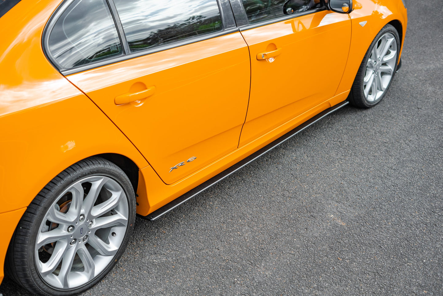 Flow Designs Ford Falcon FG MK2 Side Skirt Splitters