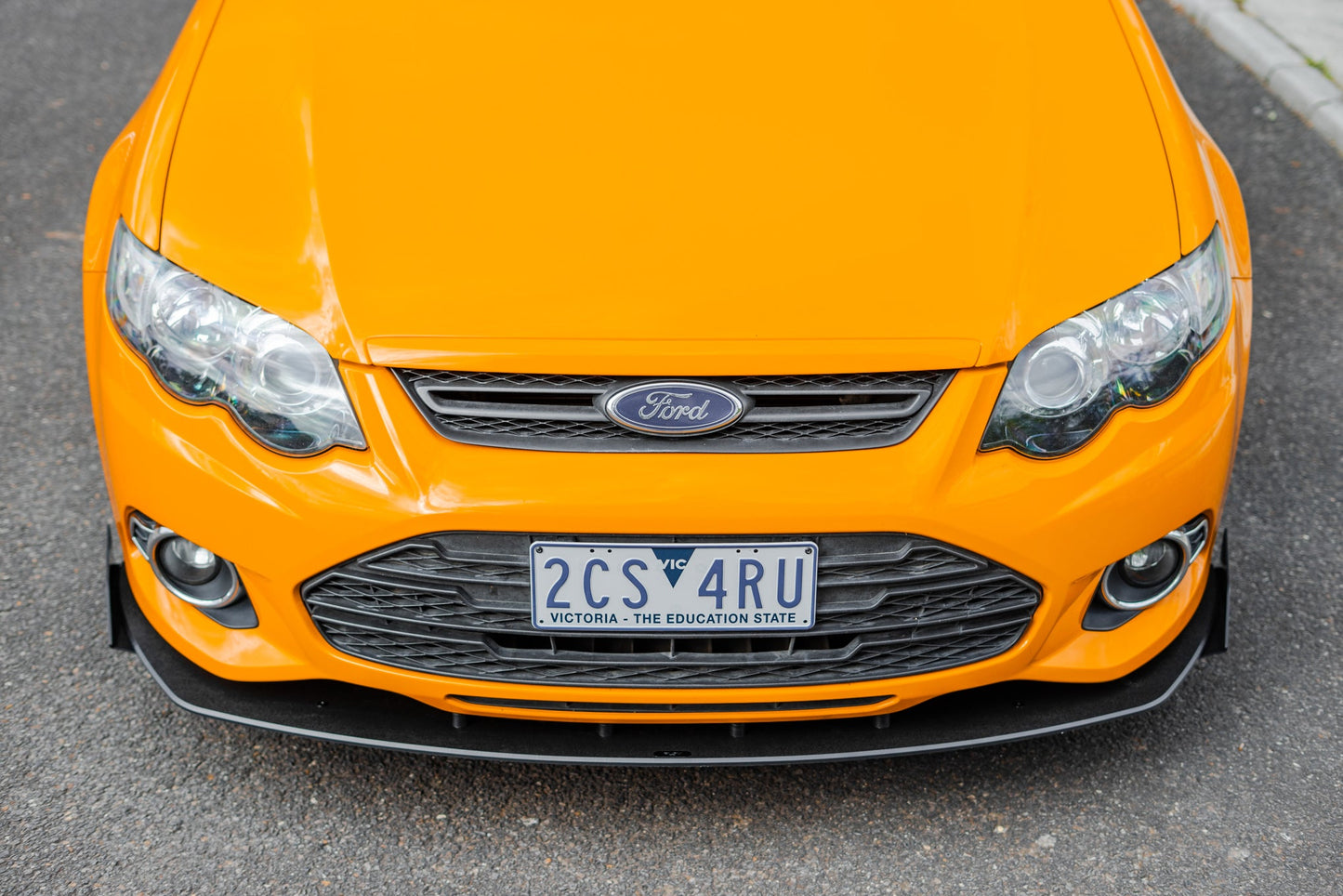 Flow Designs Ford Falcon FG MK2 Front Lip Splitter Winglets (Pair)