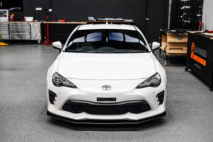 Flow Designs Toyota 86 (Facelift) Front Lip Splitter V1 (Without Support Rods)