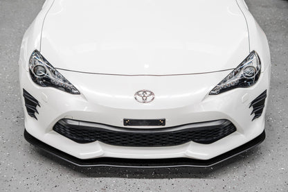 Flow Designs Toyota 86 (Facelift) Front Lip Splitter V1 (Without Support Rods)