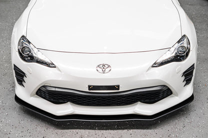 Flow Designs Toyota 86 (Facelift) Front Lip Splitter V1 (Without Support Rods)