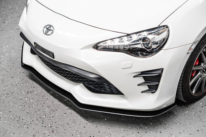 Flow Designs Toyota 86 (Facelift) Front Lip Splitter V1 (Without Support Rods)