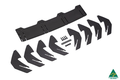 Flow Designs MK7.5 Golf R Wagon Flow-Lock Rear Diffuser