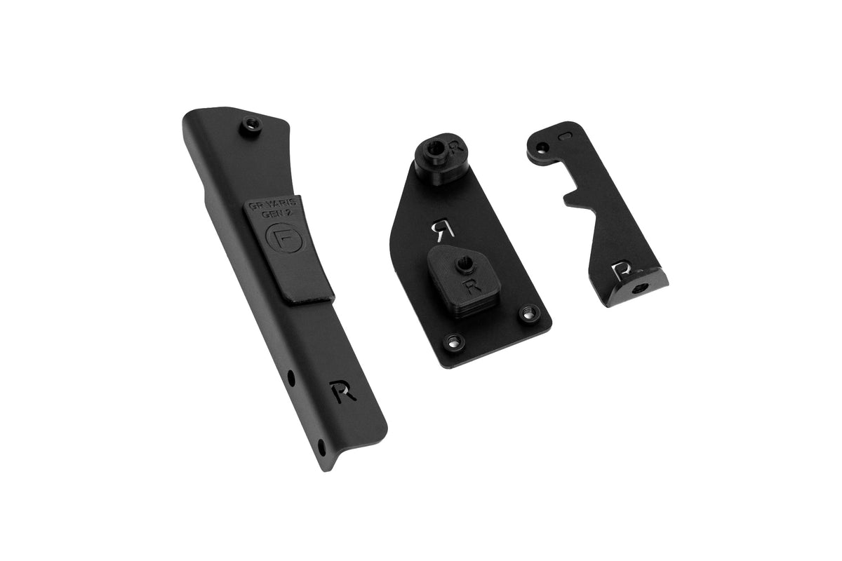 Flow Designs Toyota Yaris GR Gen2 2025 Chassis Mounted Front Lip Splitter & Bumper Reinforcement Plate