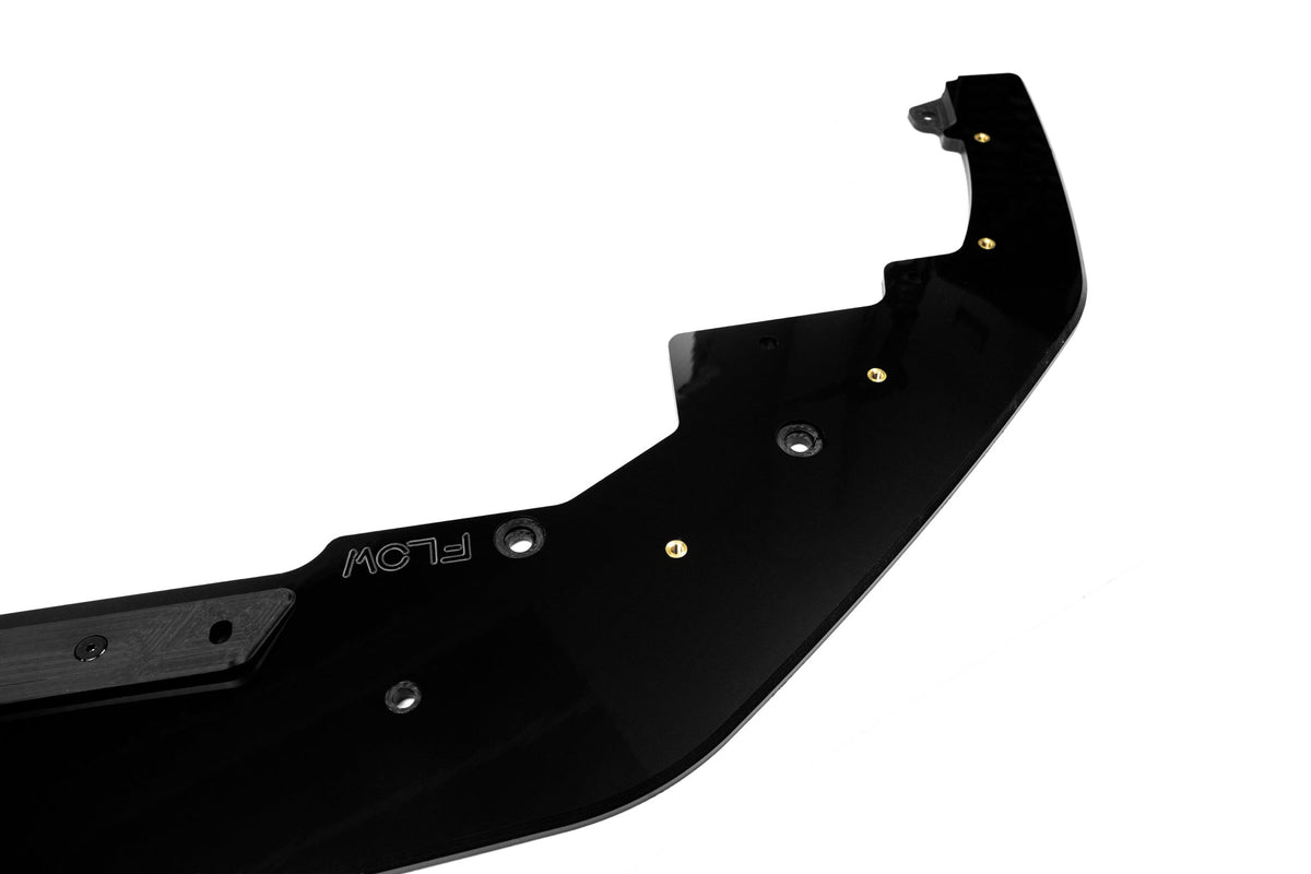 Flow Designs Toyota Yaris GR Gen2 2025 Chassis Mounted Front Lip Splitter & Bumper Reinforcement Plate