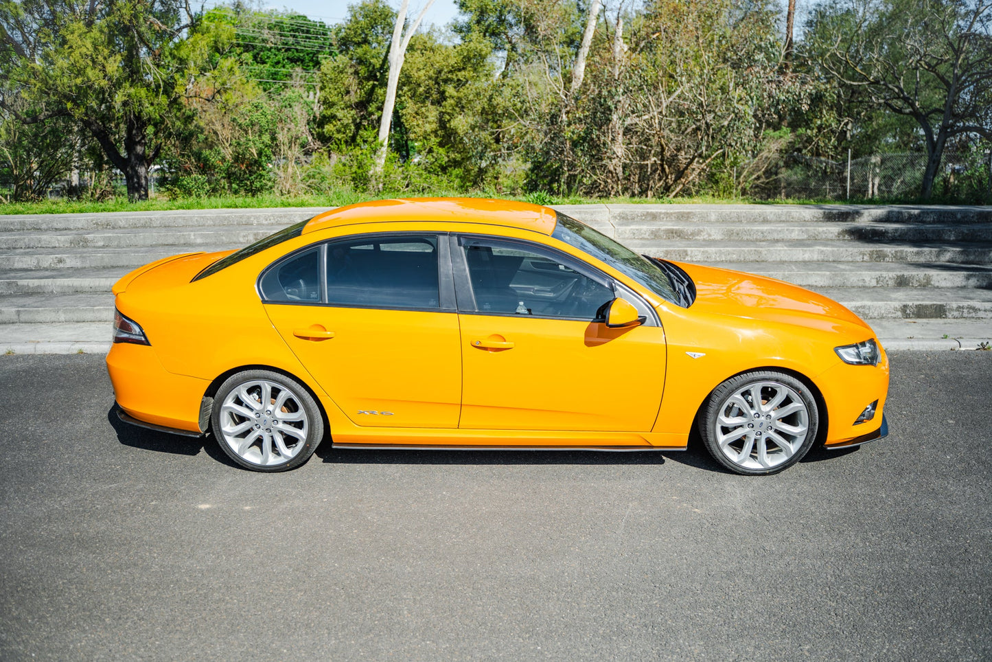 Flow Designs Ford Falcon FG MK2 Side Skirt Splitters