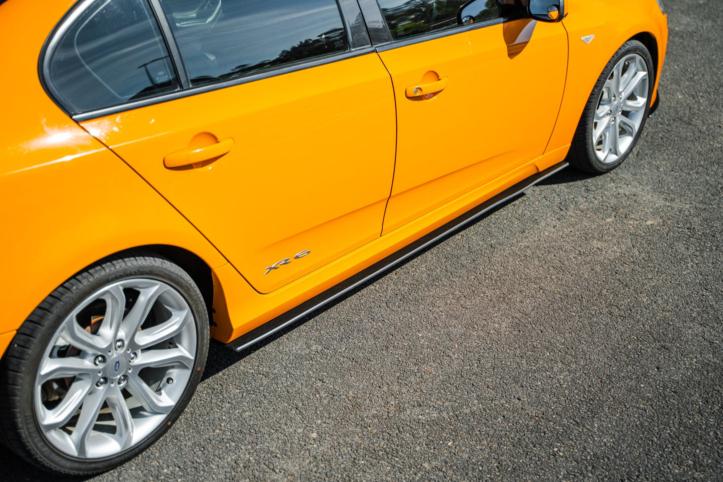Flow Designs Ford Falcon FG MK2 Side Skirt Splitters
