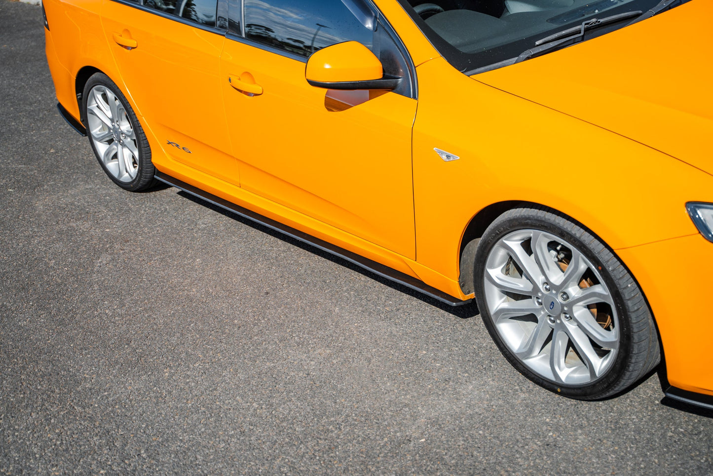 Flow Designs Ford Falcon FG MK2 Side Skirt Splitters