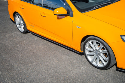 Flow Designs Ford Falcon FG MK2 Side Skirt Splitters